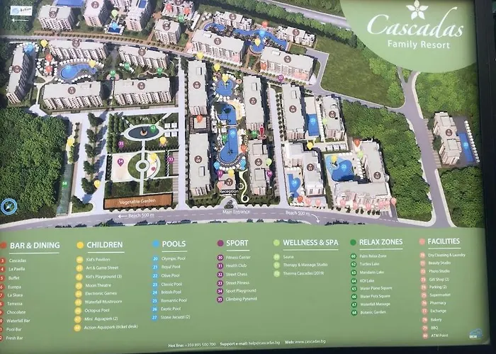 Luxurious Apt,4* Cascadas شقة ساني بيتش